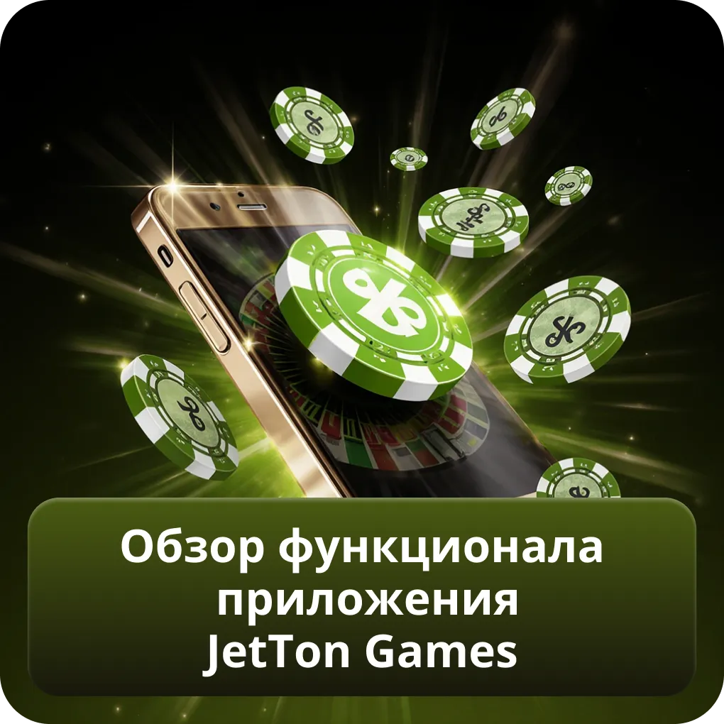 Обзор функционала приложения JetTon Games